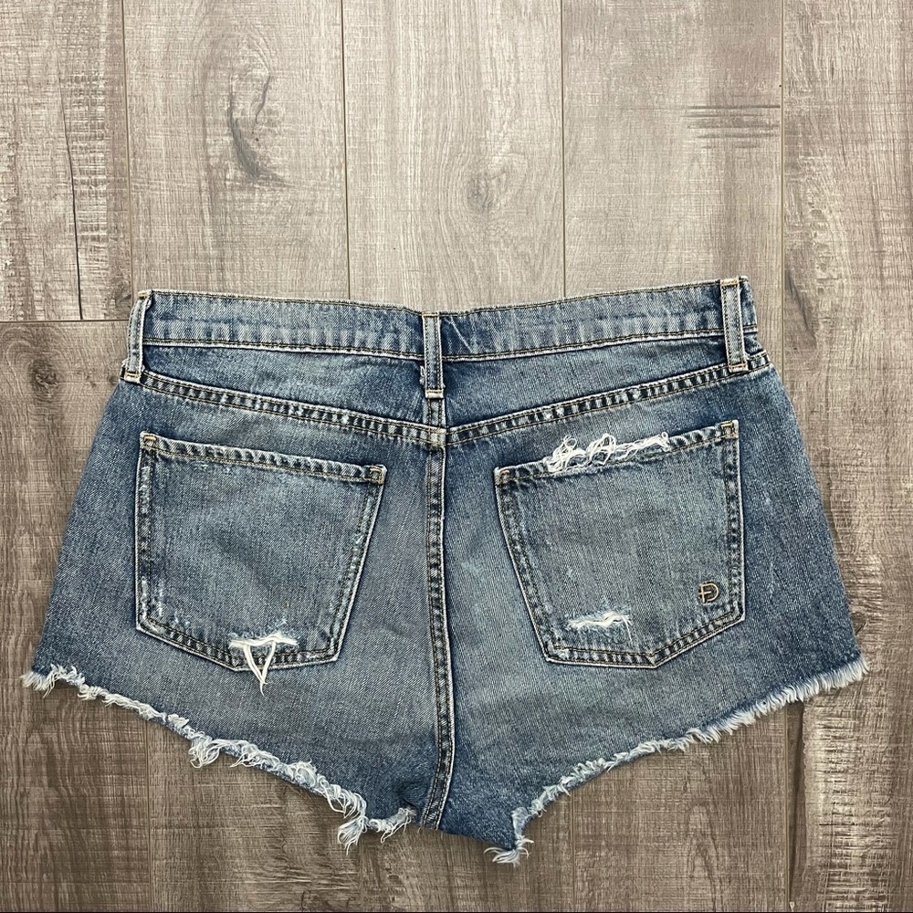 Fidelity Denim Taylor Short in Costello Vintage Distressed Size 27 - Picture 7 of 10